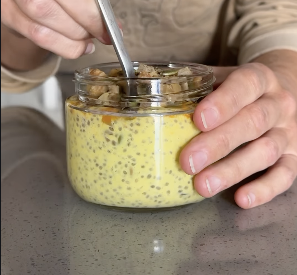 MANGO TURMERIC CHIA PUDDING